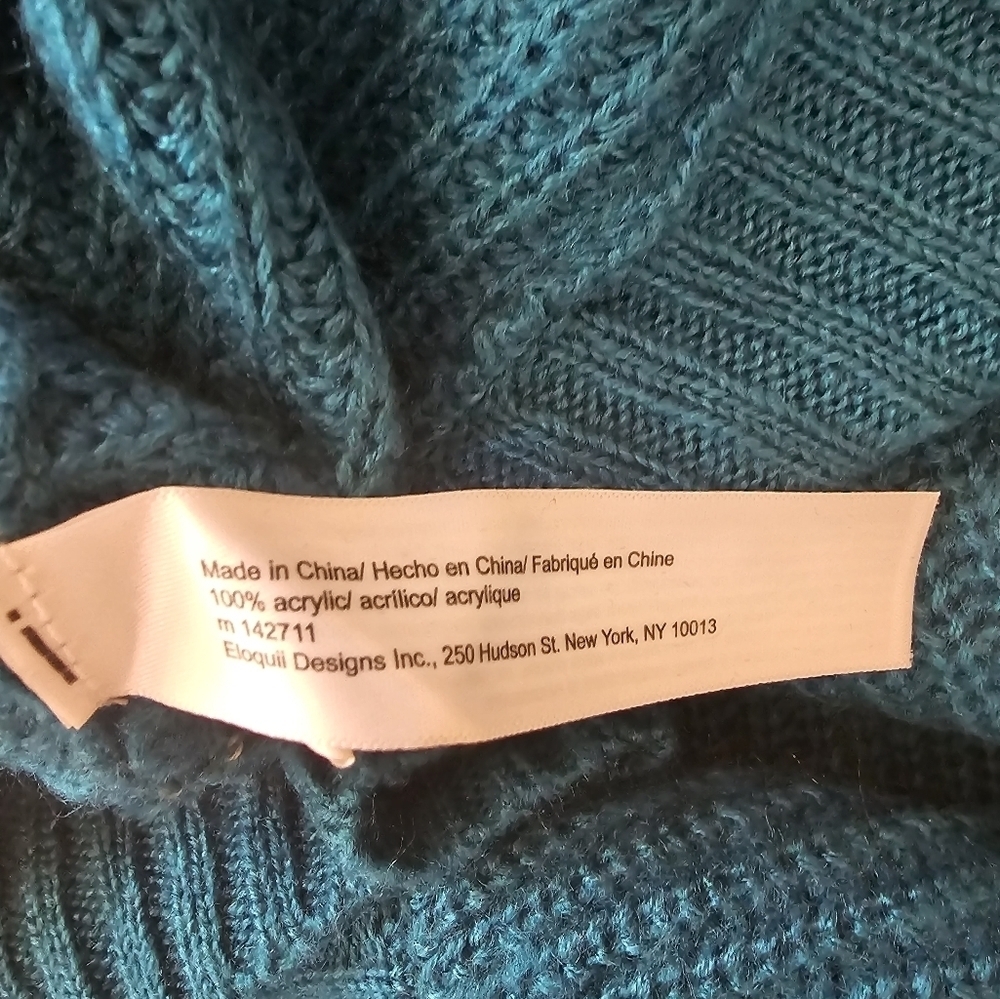 NWT Eloquii 26/28 Bishop Sleeve Drop Shoulder Sweater - Picture 5 of 10